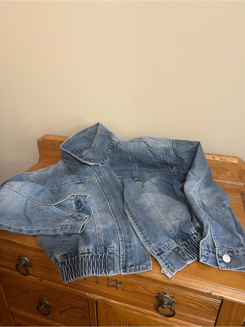 Women’s Lightweight Blue Denim Jacket